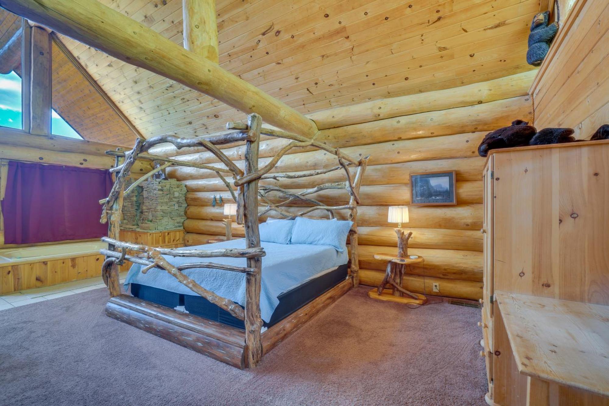 Gatlinburg Cabin With Hot Tub About 11 Miles To Downtown Exterior photo